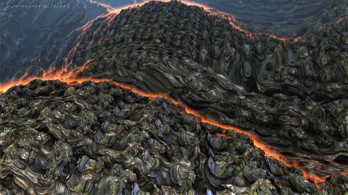 Lava river