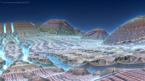 River, mist and mountains