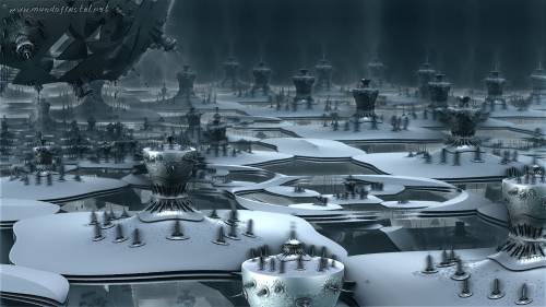 Towers and a spaceship